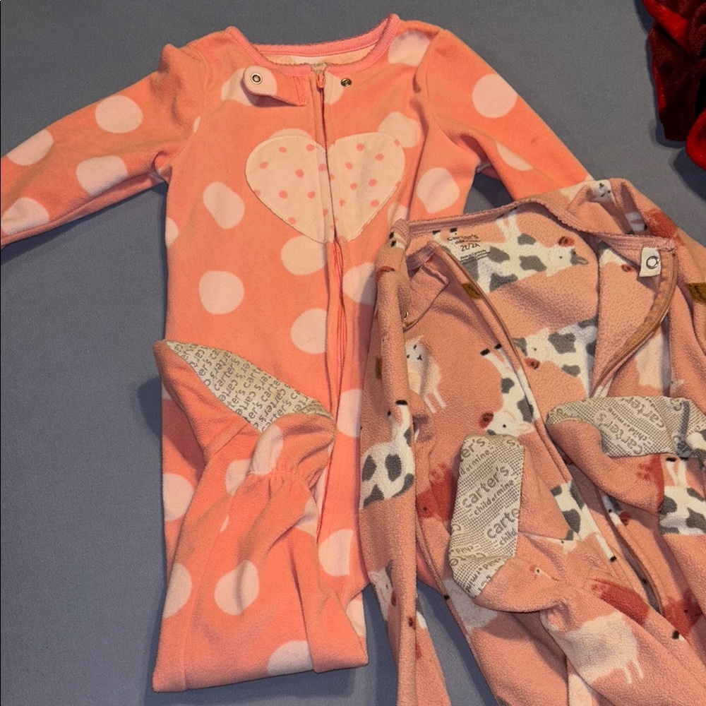 Pink Polka Dot Baby Onesie with Heart